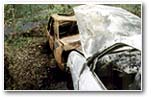 Dumped cars